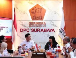 Silaturahmi Politik Gerindra dan PSI Surabaya, Komitmen Kawal Program Pemerintah