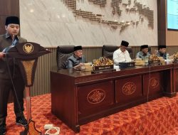 Sidang Paripurna, Tujuh Fraksi DPRD Sumenep Beri Pandangan Umum Atas Nota Penjelasan Bupati