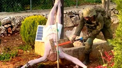 Viral! Tentara Israel Hancurkan Patung Yesus, IDF Akui dan Janji Usut Usai Tuai Kecaman Dunia